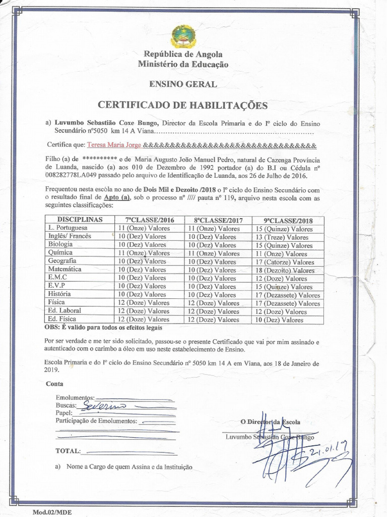 Certificado Em Pdf Pdf