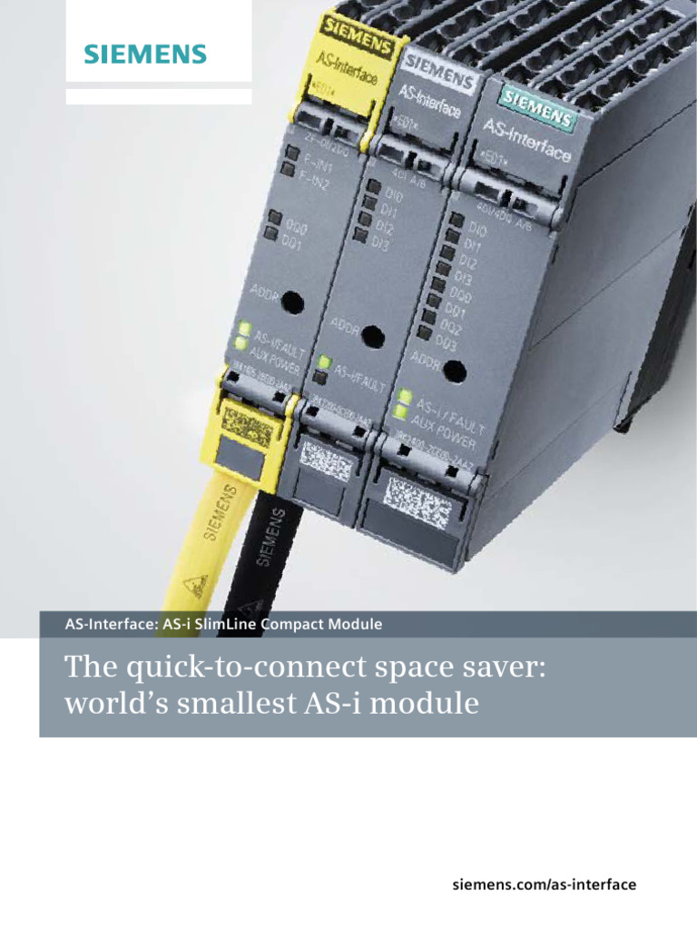 AS I - SlimLineCompactModule EN | PDF | Electricity | Equipment