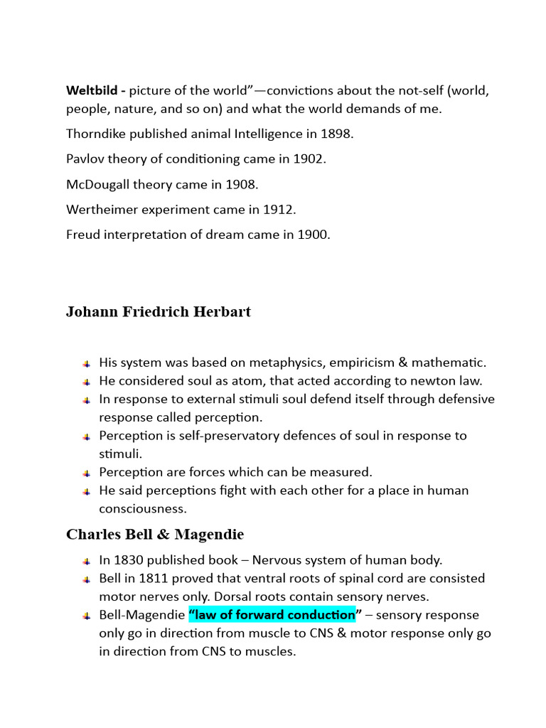 History of Psychological Theories and Concepts | PDF | Id | Psychophysics
