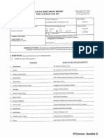 Sandra D OConnor Financial Disclosure Report For 2010