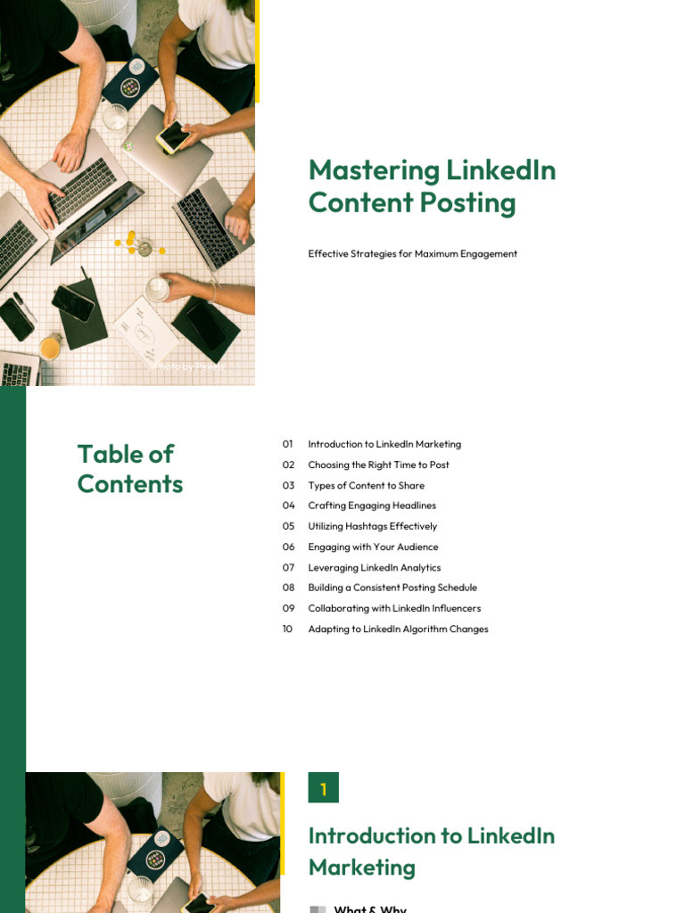 LinkedIn Content Marketing Strategies | PDF | Linked In | Analytics