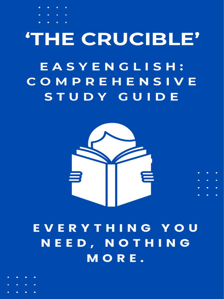 Study Guide The Crucible 2 | PDF
