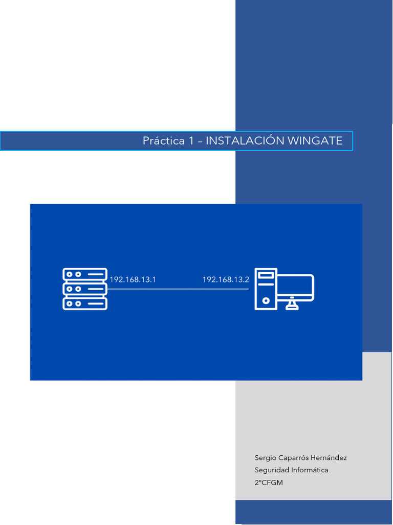 WinGate Sergio | PDF | Servidor proxy | Seguridad