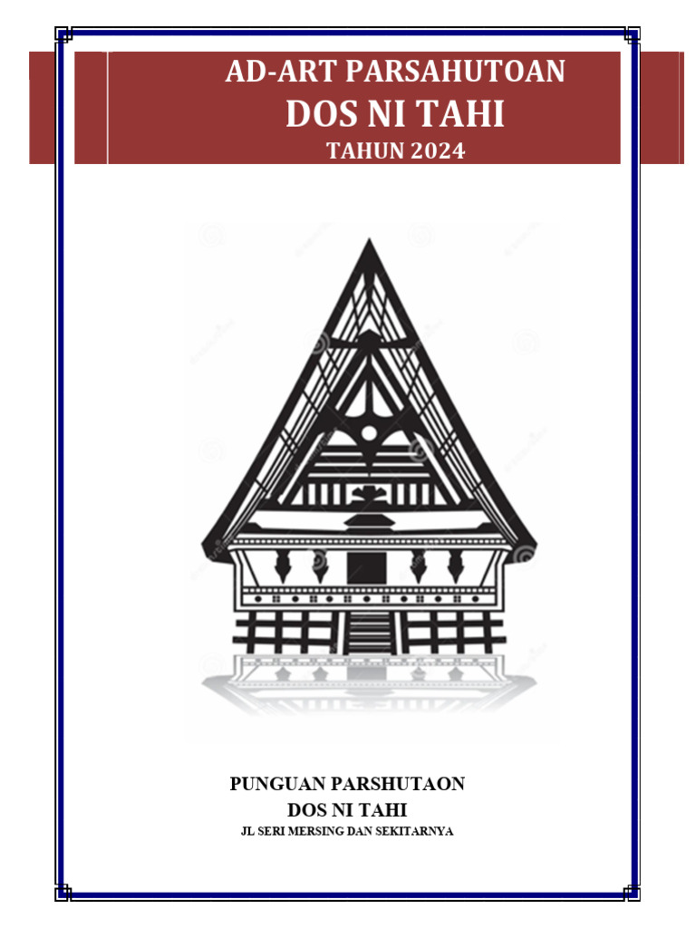 Perubahan ADRT | PDF | Gaya Hidup