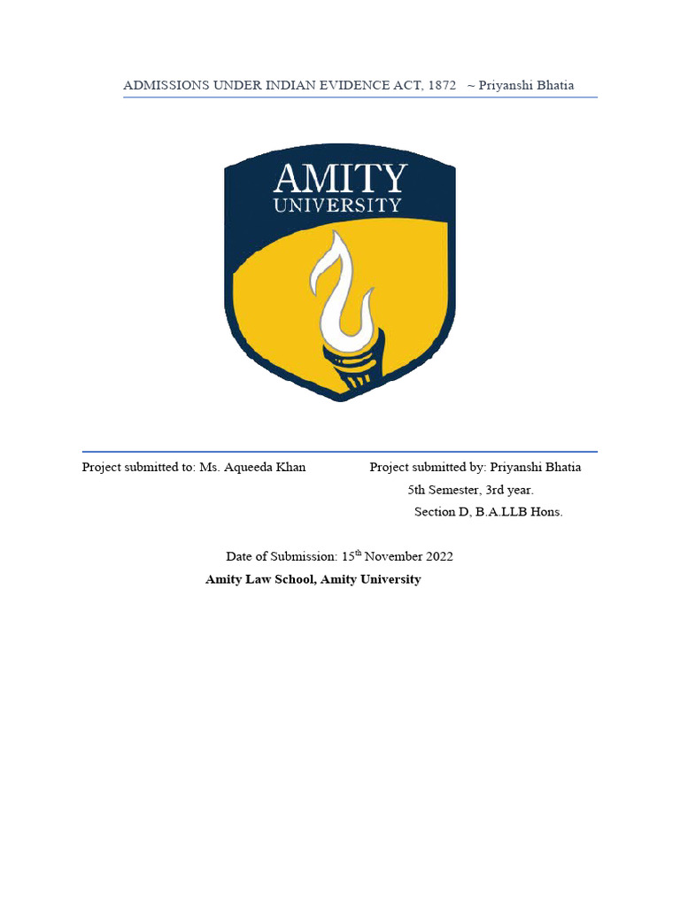 Evidence Assignment Download Free Pdf Evidence Law Public Law