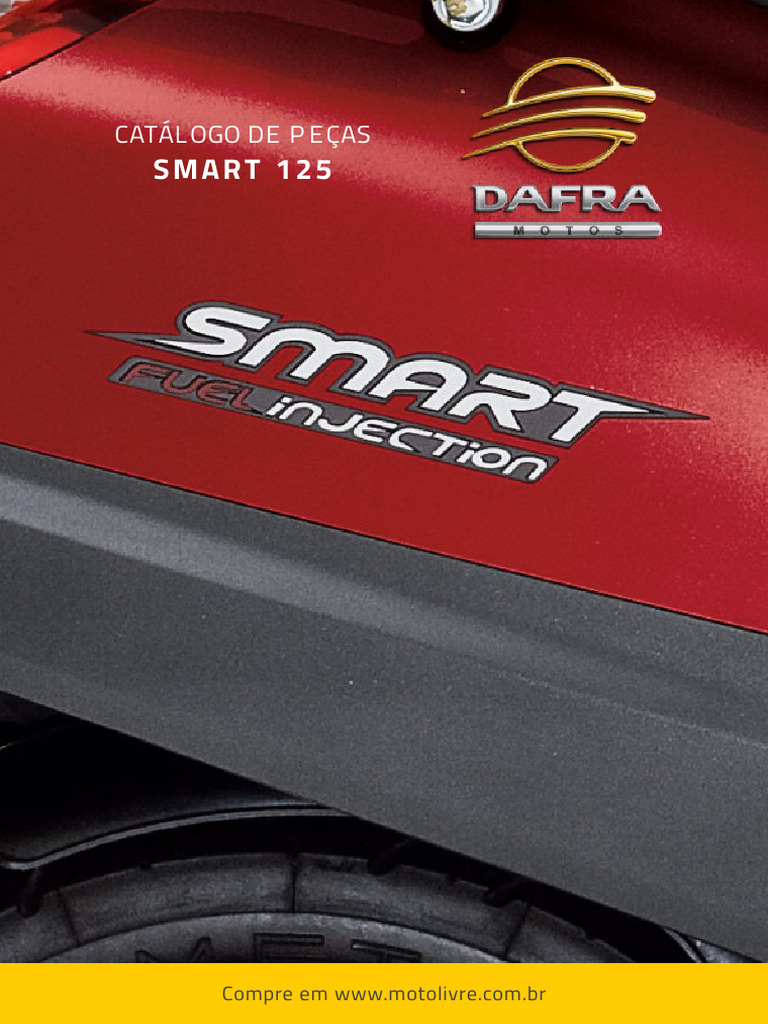 Catálogo de Peças Dafra Smart 125 | PDF