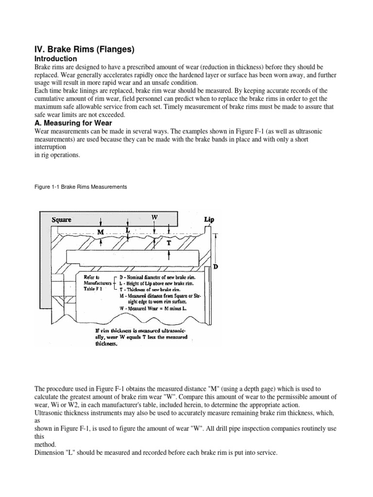BRAKE RIM | PDF | Wear | Mechanical Engineering