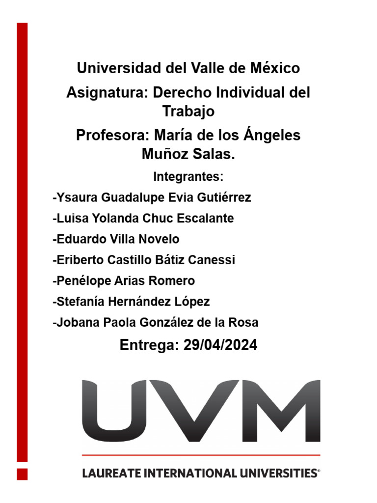 PIE2 DIDT - Eq1 | PDF | Derecho laboral | Salario