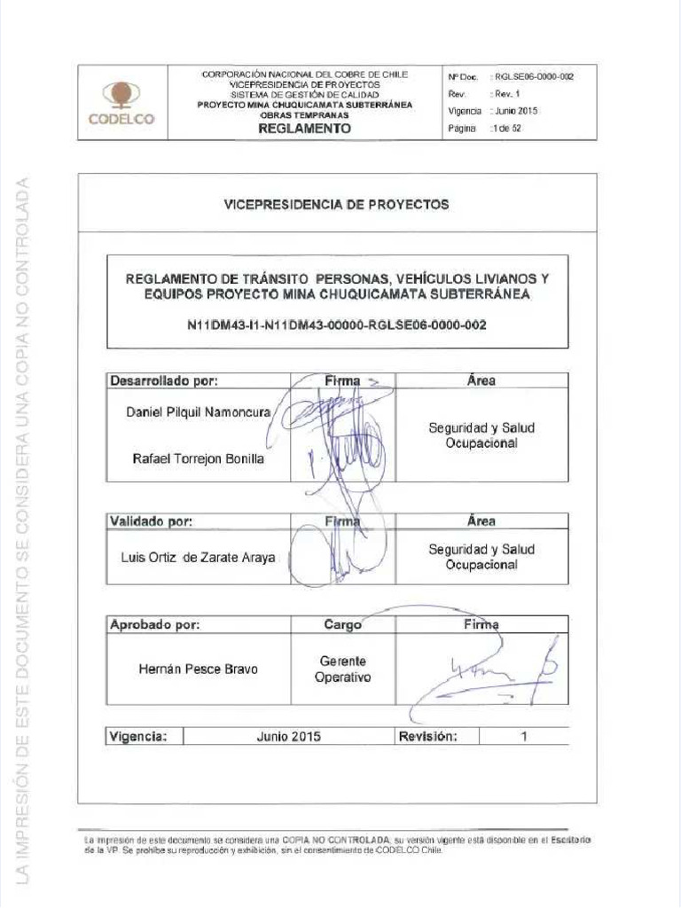 PDF Reglamento Transito Pmchs - Compress | PDF | Chile