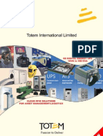  Totem Catalogue 2012 power quality and safety security