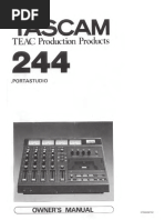 TASCAM PORTA 05 MINISTUDIO 本体　箱、説明書付き Tascam Porta 05 Ministudio | PDF