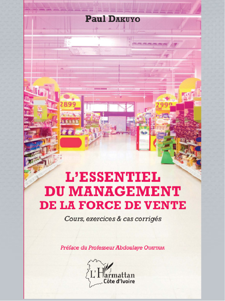 Essentiel Du Management de La Force de Vente | PDF