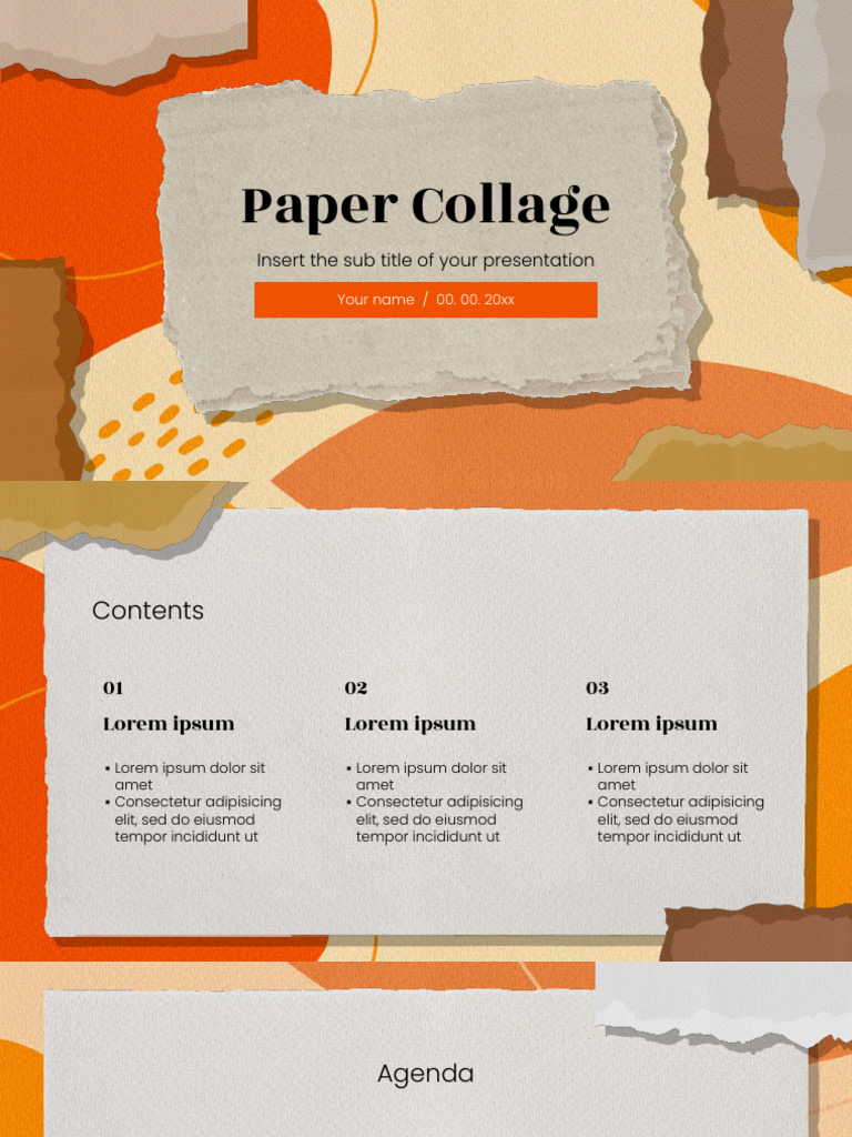 Paper Collage Pptmon Pdf