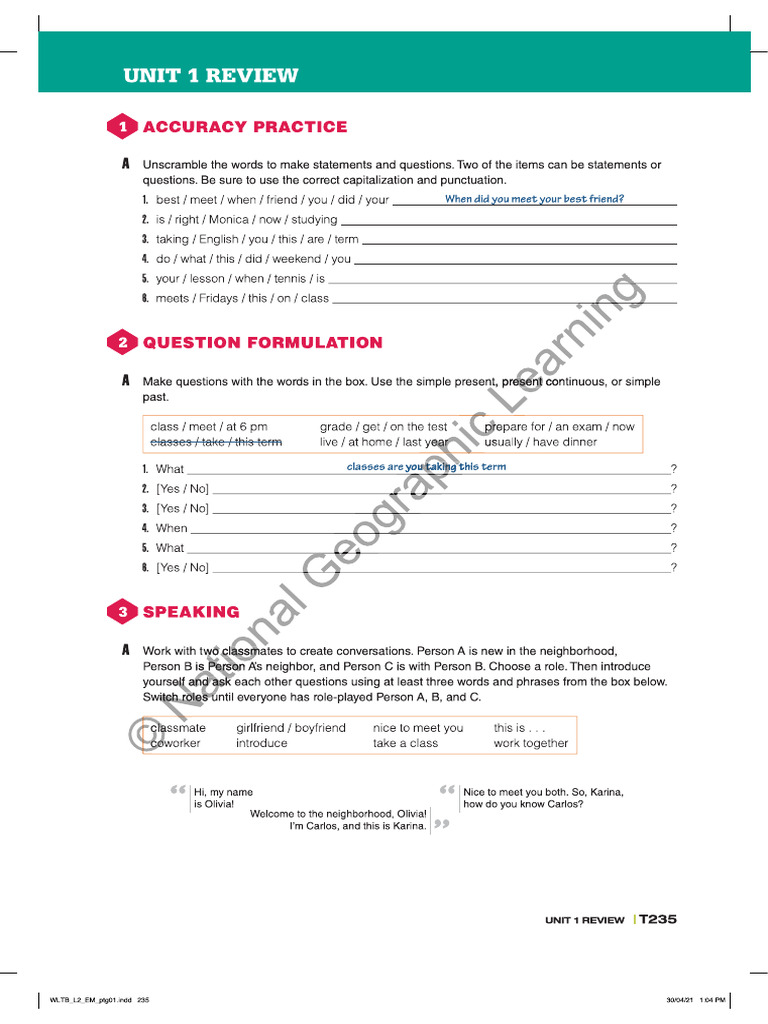 Review Master I | PDF