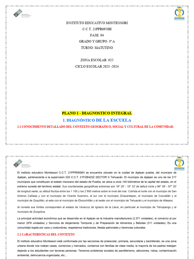 Programa Analitico Fase 4 3° Grado | PDF | Aprendizaje | Plan de estudios