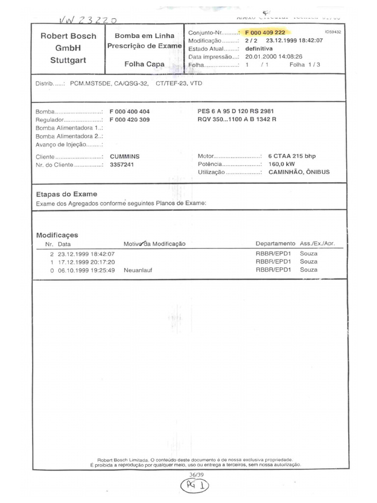 F000 409 222 | PDF