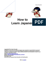 Download How to Learn Japanese New Edition by ConversLogic SN7459643 doc pdf