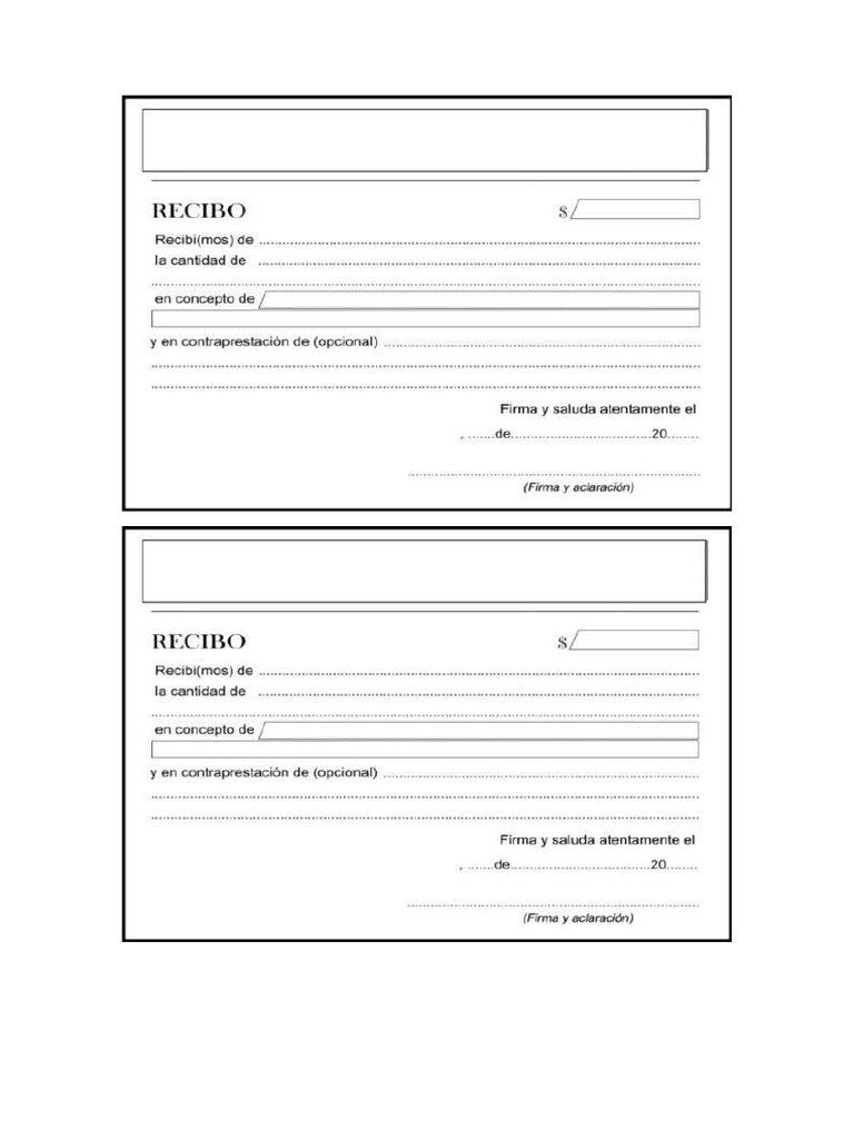 Recibo de Pago | PDF