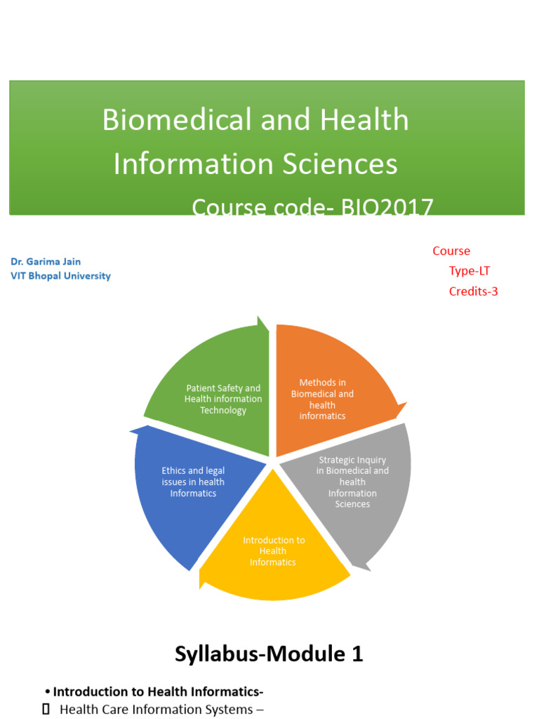 1-A. Health Care Information System - PP | PDF | Electronic Health ...
