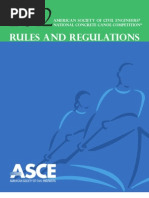 Rules and Regulations: American Society of Civil Engineers