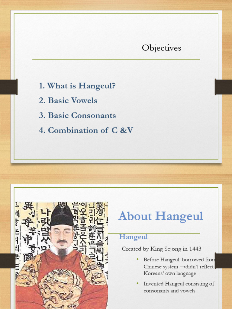 Hanguel 1 | Download Free PDF | Language Families | Human Voice