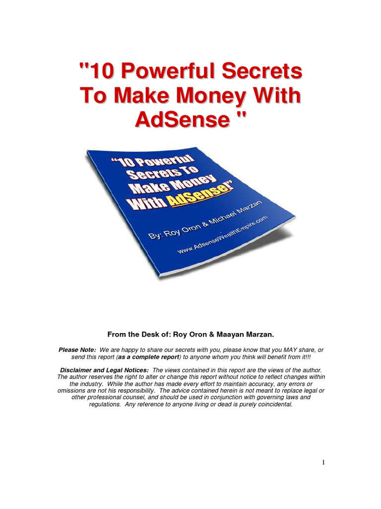 Adsense Mentalist PDF: Panduan Lengkap Mengoptimalkan Pendapatan Anda dengan Strategi Psikologis