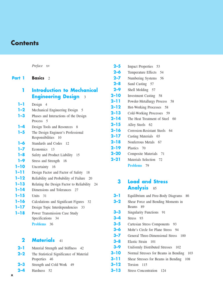 Mechanical Engineering Design Fundamentals | PDF | Strength Of ...