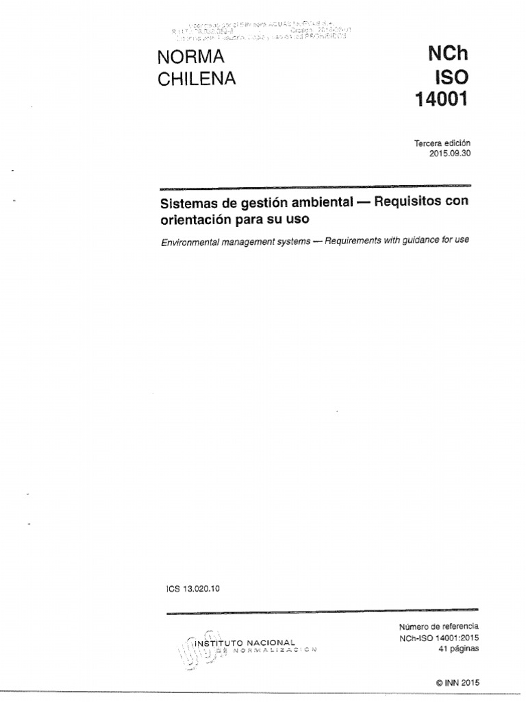 Norma ISO 14001 | PDF