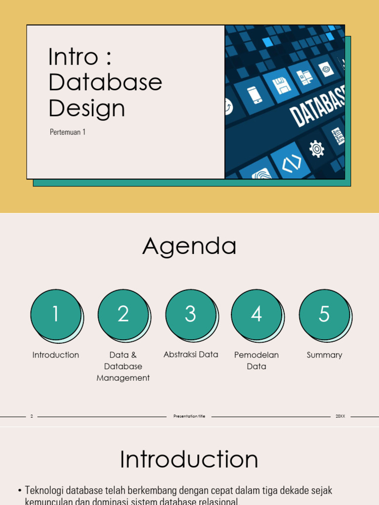 Contoh Perancangan Database Modern | PDF