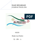 Sejarah Sea Games dan Thailand