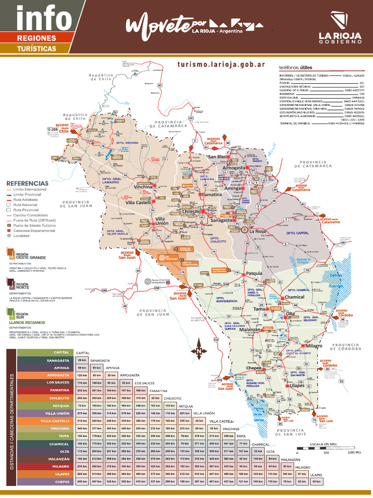 Mapa de La Rioja | PDF