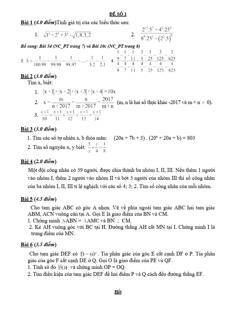 De So 1 | PDF