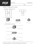 Stage 3 Maths Unit 8 Test: Time | PDF