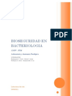 Bioseguridad en Bacteriologia