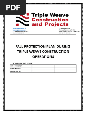 Fall Protection Plan