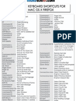 Firefox Mac Shortcuts New