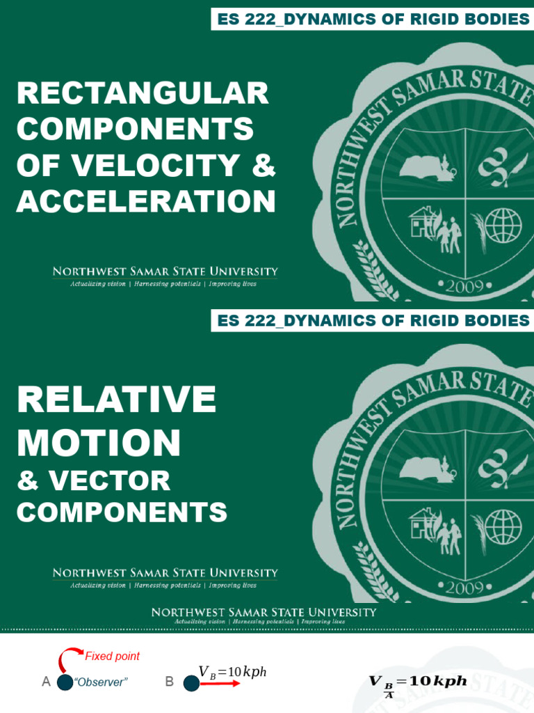 4 Vector Component Projectile | PDF | Acceleration | Motion (Physics)