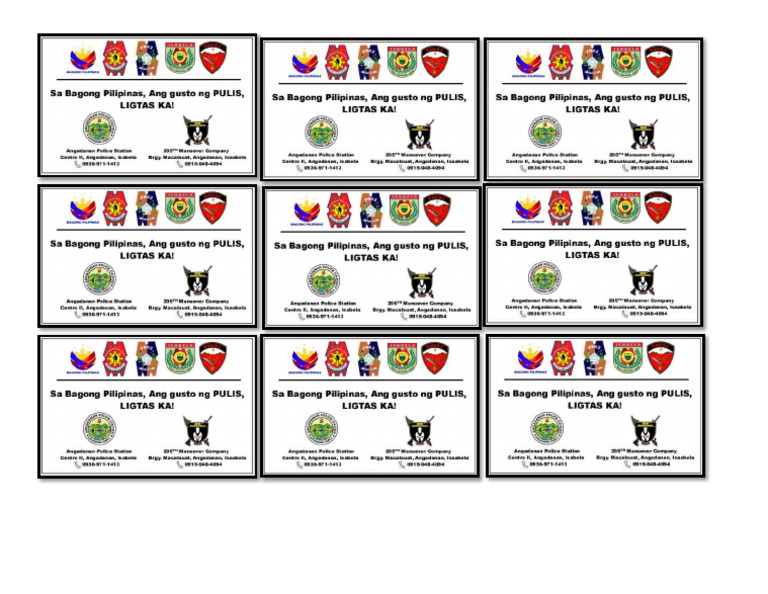 Calling Card Final | PDF