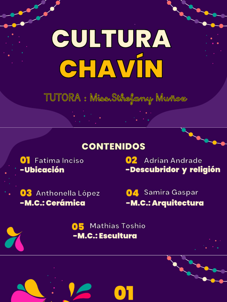 1°CHAVIN | PDF | Andes | Era precolombina