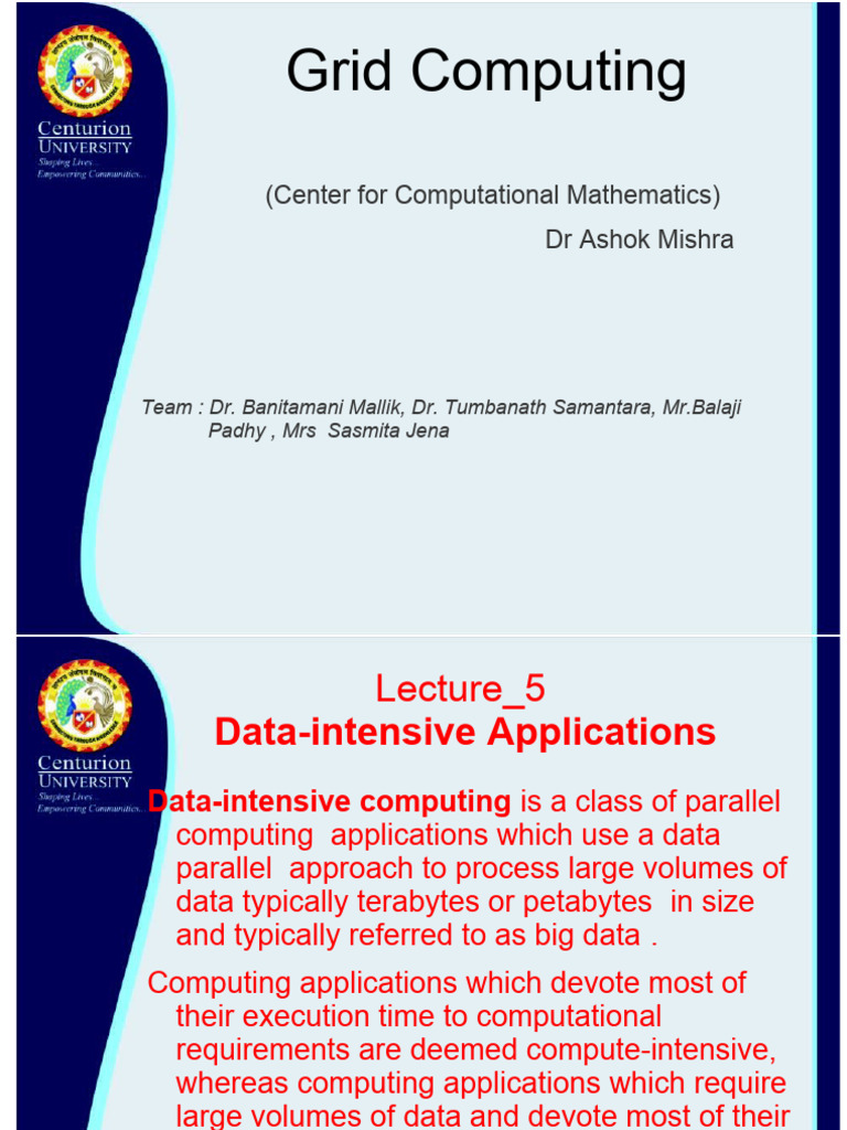 Grid Computing PPT 5 Wecompress - Com 1 | PDF | Computer Cluster ...