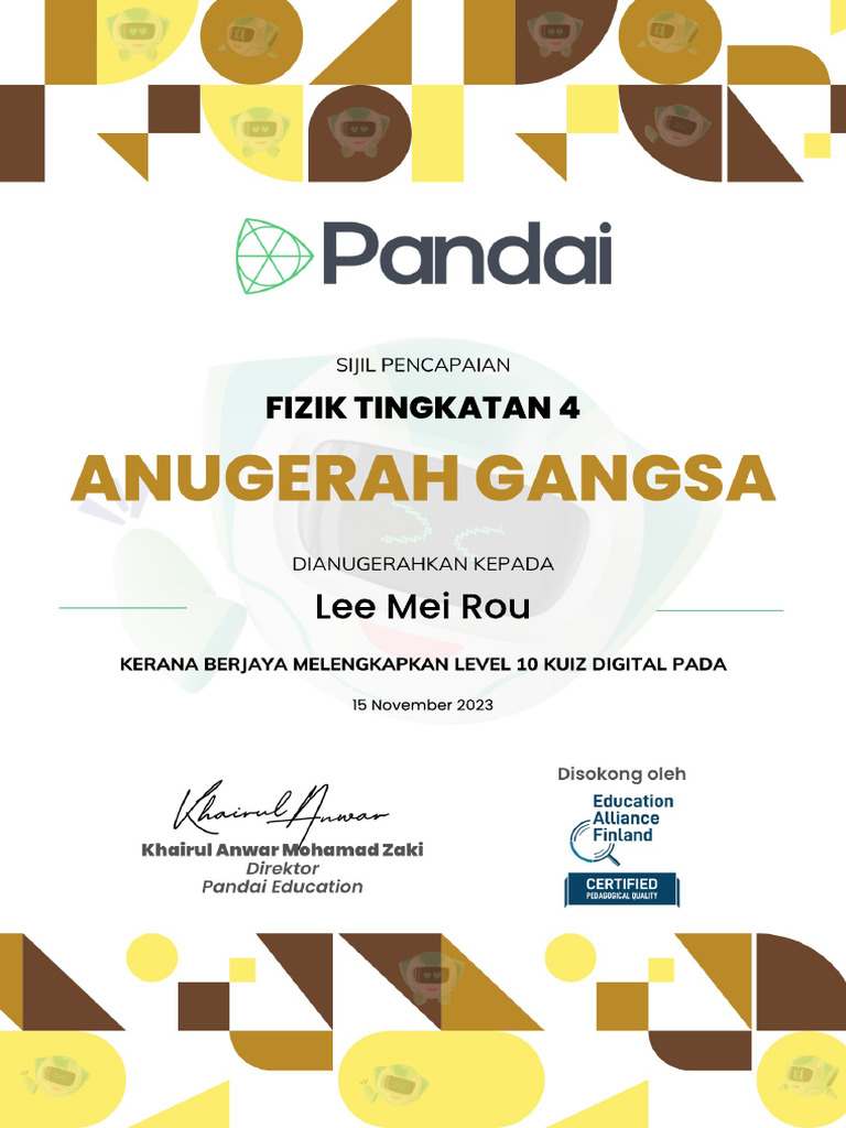 Certificate Pdf