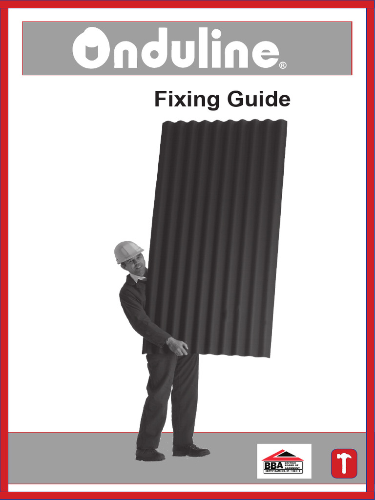 Onduline Fixing Guide | PDF | Roof | Building