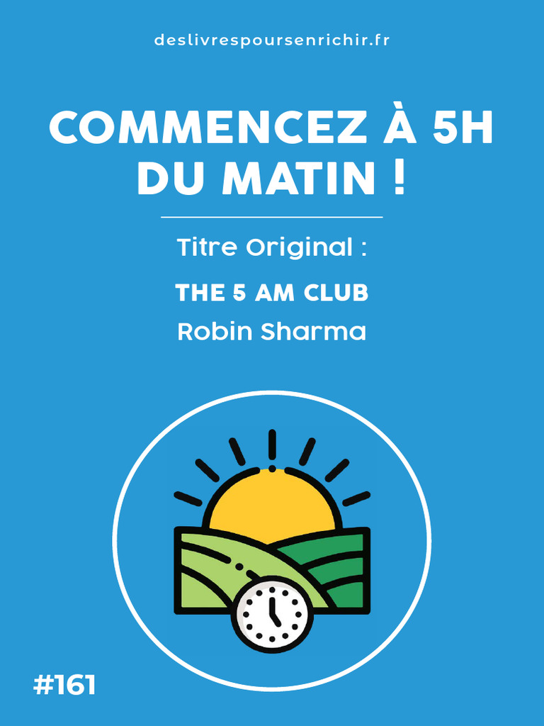 Le Club des 5h du Matin : Transformez votre Vie | PDF | Sommeil