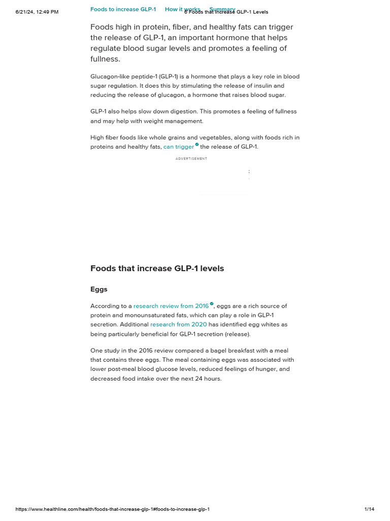 Best Diet for GLP-1 Injections - Dr. Richard Lipman M.D.