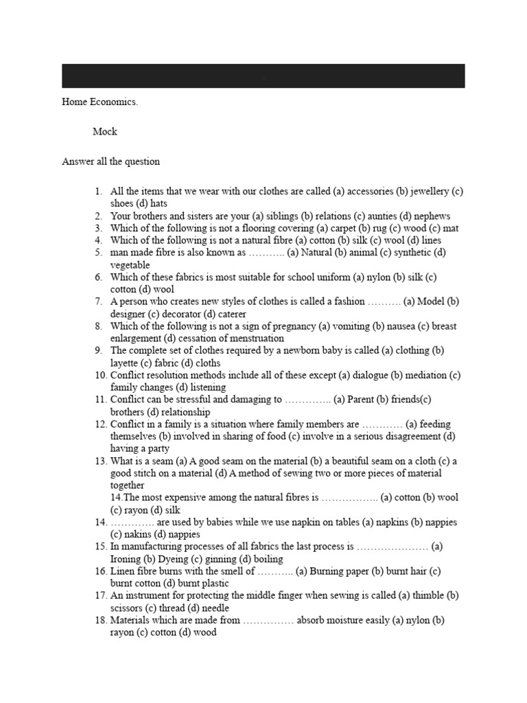 home-economics-jss3-mock-pdf-textiles-yarn