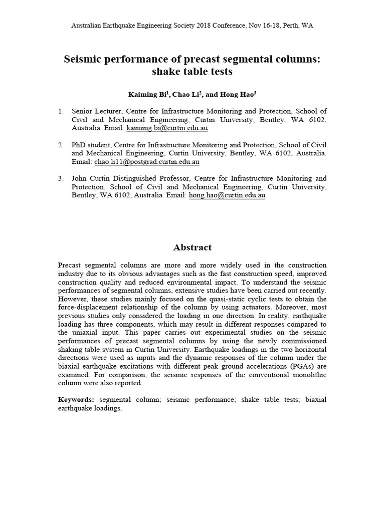 Technical Paper Sample Pdf