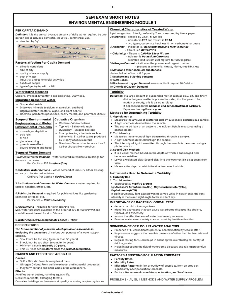 Ee Sem Notes Module 1 and 2 | PDF | Pump