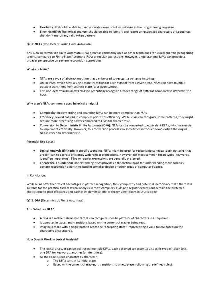 Compiler Design (All Modules) - 08 | PDF | Regular Expression | Theory ...