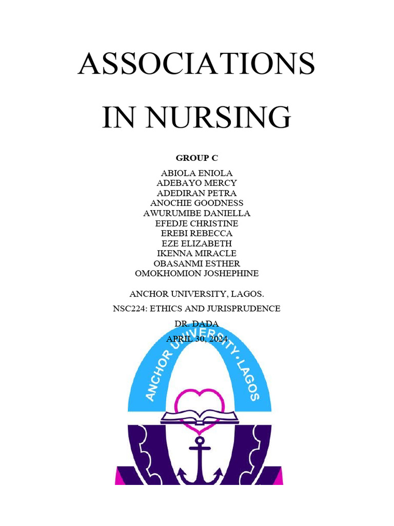 Associations in Nursing | PDF | Nursing | Nurse Practitioner