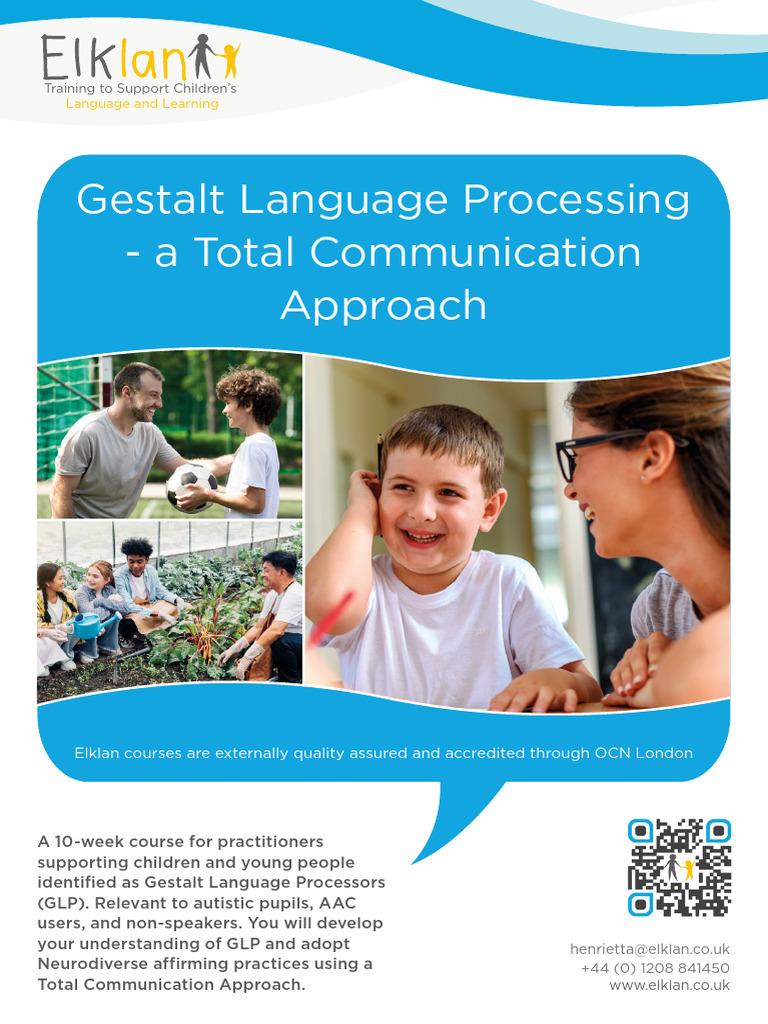 Picture of Elklan GLP Training for Practitioners | PDF | Autism Spectrum | Learning